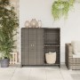 Armario de Almacenamiento Gris 100x36x102 cm de Ratán von , Schränke und Lagerung - Ref: Foro24-4103823, Preis: 125,07 €, Rab...