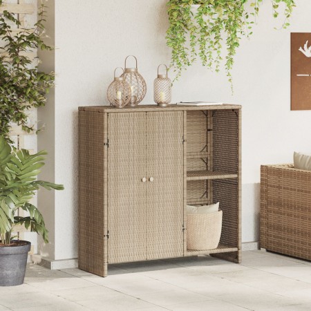 Armario de almacenamiento  Beige 100x36x102 cm Ratán | Foro24.es | Tu tienda online para hogar, jardín y más Foro24.es