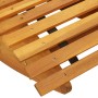 Tumbonas mecedoras 2 pcs Madera sólida de acacia