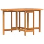 Mesa de Jardín Plegable Mariposa 110x60x72 cm de Madera Sólida de Acacia Ovalada de , Mesas de jardín - Ref: Foro24-4103887, ...