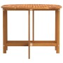 Mesa de Jardín Plegable Mariposa 110x60x72 cm de Madera Sólida de Acacia Ovalada de , Mesas de jardín - Ref: Foro24-4103887, ...