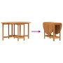 Mesa de Jardín Plegable Mariposa 110x60x72 cm de Madera Sólida de Acacia Ovalada de , Mesas de jardín - Ref: Foro24-4103887, ...