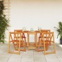 Conjunto de comedor de jardín de 5 piezas - Madera de acacia plegable von , Gartentische - Ref: Foro24-4103890, Preis: 207,89...