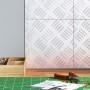 Placas de Aluminio Antideslizante 4 pcs 20x20 cm | Foro24.es | Tu tienda online para hogar, jardín y más Foro24.es