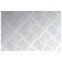 Placas de Aluminio Antideslizantes con Diseño en Cuadrícula 2 pcs 30x20 cm | Foro24.es | Tu tienda online para hogar, jardín y más Foro24.es