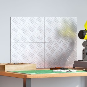 Placas de Aluminio en Relieve 4 pcs