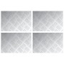 Placas de Aluminio en Relieve 4 pcs Antideslizantes 30x20 cm | Foro24.es | Tu tienda online para hogar, jardín y más Foro24.es
