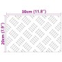 Placas de Aluminio con Patrón - 2 Paquete, Antideslizantes, 30x20 cm | Foro24.es | Tu tienda online para hogar, jardín y más Foro24.es