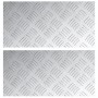 Placas de Aluminio Checker 2 pcs Antideslizantes 40x20 cm | Foro24.es | Tu tienda online para hogar, jardín y más Foro24.es