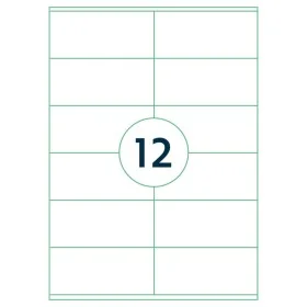 rillprint Selbstklebeetiketten 105x48 mm 1000 Blatt weiß von rillprint, Adressetiketten - Ref: Foro24-441036, Preis: 98,46 €,...