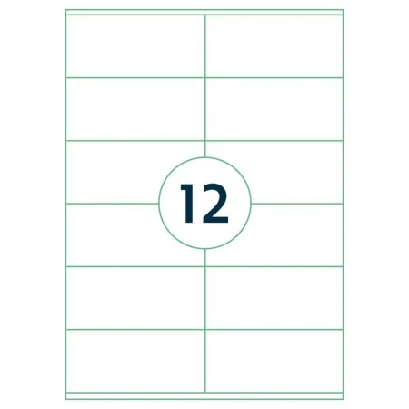 rillprint Self-adhesive labels 105x48 mm 1000 sheets white by rillprint, Address labels - Ref: Foro24-441036, Price: 98,46 €,...