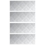 Placas de Aluminio a Cuadros 4 pcs Antideslizantes 50x20 cm | Foro24.es | Tu tienda online para hogar, jardín y más Foro24.es