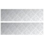 Placas de verificación de aluminio 2 pcs antideslizantes 70x20 cm | Foro24.es | Tu tienda online para hogar, jardín y más Foro24.es