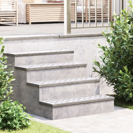 Placas Ajedrezadas de Aluminio 4 pcs Antideslizantes 80x20 cm by , Stair mats - Ref: Foro24-4104262, Price: 71,00 €, Discount: %