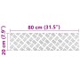 Placas Ajedrezadas de Aluminio 4 pcs Antideslizantes 80x20 cm by , Stair mats - Ref: Foro24-4104262, Price: 71,00 €, Discount: %