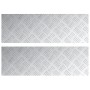 Placas de Aluminio 2 pcs Antideslizante 75x25 cm | Foro24.es | Tu tienda online para hogar, jardín y más Foro24.es