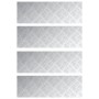 Placas de Aluminio 4 pcs Antideslizante 75x25 cm | Foro24.es | Tu tienda online para hogar, jardín y más Foro24.es