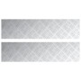 Placas de Aluminio 2 pcs Antideslizantes 100x25 cm by , Stair mats - Ref: Foro24-4104279, Price: 53,98 €, Discount: %