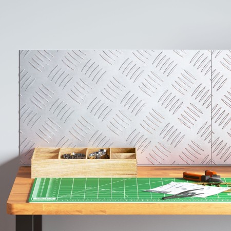 Placas de Aluminio Acanaladas 2 pcs Antideslizantes 50x30 cm | Foro24.es | Tu tienda online para hogar, jardín y más Foro24.es