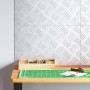 Placas de Aluminio con Patrón en Cuadrícula de - Juego de 4, Antideslizante, 50x30 cm | Foro24.es | Tu tienda online para hogar, jardín y más Foro24.es