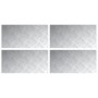 Placas de Aluminio 4 pcs Antideslizantes 60x30 cm | Foro24.es | Tu tienda online para hogar, jardín y más Foro24.es