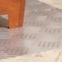 Placas de Aluminio con Diseño de Diamante, 4 pcs, Antideslizantes, 40x40 cm | Foro24.es | Tu tienda online para hogar, jardín y más Foro24.es