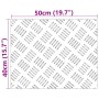 Placas de Aluminio Acanaladas 2 pcs Antideslizantes 50x40 cm | Foro24.es | Tu tienda online para hogar, jardín y más Foro24.es