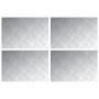 Placas de Aluminio Antideslizantes 4 piezas 60x40 cm de , Alfombrillas para escalones - Ref: Foro24-4104324, Precio: 84,80 €,...