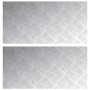 Placas de aluminio antideslizantes , 2 piezas, 80x40 cm | Foro24.es | Tu tienda online para hogar, jardín y más Foro24.es