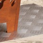 Placas de aluminio con diseño de rombos de  2 pcs Antideslizante 50x50 cm | Foro24.es | Tu tienda online para hogar, jardín y más Foro24.es