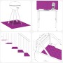 Placas de aluminio con diseño de rombos de  2 pcs Antideslizante 50x50 cm | Foro24.es | Tu tienda online para hogar, jardín y más Foro24.es