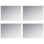 Placas de Aluminio Antideslizantes Checker de  - 4 piezas 70x50 cm | Foro24.es | Tu tienda online para hogar, jardín y más Foro24.es