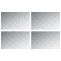 Placas de aluminio de  4 pcs Antideslizantes 80x50 cm | Foro24.es | Tu tienda online para hogar, jardín y más Foro24.es
