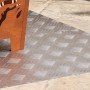 Placas de Aluminio con Diseño Checkered de , 2 piezas, Antideslizantes, 100x50 cm | Foro24.es | Tu tienda online para hogar, jardín y más Foro24.es