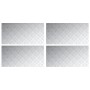 Placas de Aluminio Antideslizantes 4 pcs 100x50 cm von , Treppenmatten - Ref: Foro24-4104366, Preis: 201,21 €, Rabatt: %