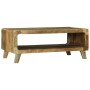 Mesa de Café 90x50x35 cm Madera Maciza Rústica | Foro24.es | Tu tienda online para hogar, jardín y más Foro24.es