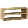 mueble de televisión 80x32x36 cm Madera Maciza de Mango | Foro24.es | Tu tienda online para hogar, jardín y más Foro24.es
