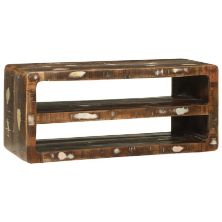 Gabinete de TV 80x32x36 cm de Madera Maciza Recuperada | Foro24.es | Tu tienda online para hogar, jardín y más Foro24.es