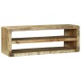 mueble de TV 100x32x36 cm de madera maciza de mango | Foro24.es | Tu tienda online para hogar, jardín y más Foro24.es