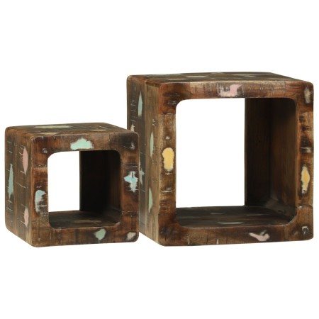 Unidad de TV 36x36x30 cm Madera Maciza Reciclada | Foro24.es | Tu tienda online para hogar, jardín y más Foro24.es