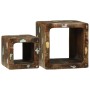 Unidad de TV 36x36x30 cm Madera Maciza Reciclada | Foro24.es | Tu tienda online para hogar, jardín y más Foro24.es
