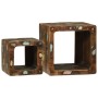 Unidad de TV 36x36x30 cm Madera Maciza Reciclada | Foro24.es | Tu tienda online para hogar, jardín y más Foro24.es