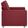 Sillón  Rojo Vino 59 cm de Cuero Sintético | Foro24.es | Tu tienda online para hogar, jardín y más Foro24.es