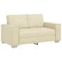 Sofá loveseat Crema 120 cm de Cuero Sintético by , Sofas - Ref: Foro24-4105046, Price: 222,75 €, Discount: %