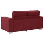 Sofá Loveseat  Rojo Vino 120 cm de Piel Sintética | Foro24.es | Tu tienda online para hogar, jardín y más Foro24.es