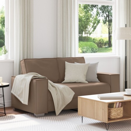 Sofá Loveseat  Cappuccino de 120 cm en Cuero Sintético | Foro24.es | Tu tienda online para hogar, jardín y más Foro24.es