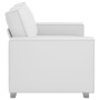 Sofá Loveseat blanco de  120 cm en cuero sintético | Foro24.es | Tu tienda online para hogar, jardín y más Foro24.es
