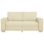 Sofá Loveseat  Crema 140 cm de Cuero Sintético | Foro24.es | Tu tienda online para hogar, jardín y más Foro24.es