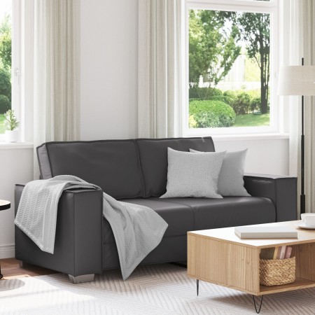 Sofá Loveseat  Gris de 140 cm en Cuero Sintético | Foro24.es | Tu tienda online para hogar, jardín y más Foro24.es