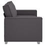 Sofá Loveseat  Gris de 140 cm en Cuero Sintético | Foro24.es | Tu tienda online para hogar, jardín y más Foro24.es